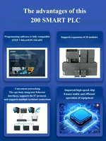 Module CPU Smart200 pour les modèles Siemens S7-200 SMART PLC SR20-SR60 fabriqués en Chine continentale