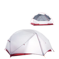 Tente de camping pliable ultra-légère pour 2 personnes, quatre saisons, en Oxford imperméable, ouverture automatique rapide, portable
