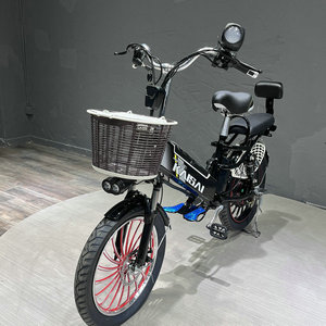 Bicicleta deportiva de 2 ruedas de alta calidad, patinete eléctrico con neumático ancho, bicicleta eléctrica plegable de 500w, b - Product Image 6