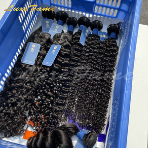 Faisceaux de cheveux vierges longs de 30 pouces 8a, extension de cheveux humains bouclés en vrac de cheveux vierges bruts de donneur unique pour femmes - Product Image 1