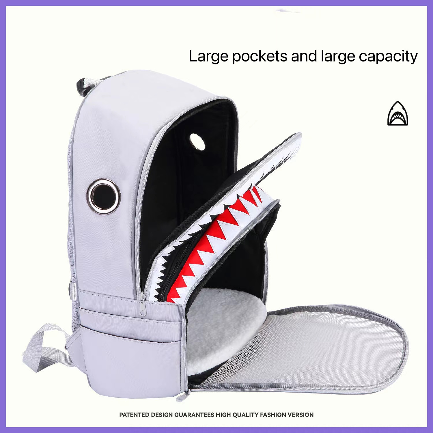 Breathable Fashion Portable Pet Travel Carrier Cat Backpack All Seasons