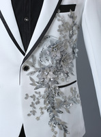 Nouvelles vestes de costume pour hommes d'affaires, respirantes, à simple boutonnage, avec fermeture éclair, à sequins, coupe ajustée, en tissu peigné et anti-plis