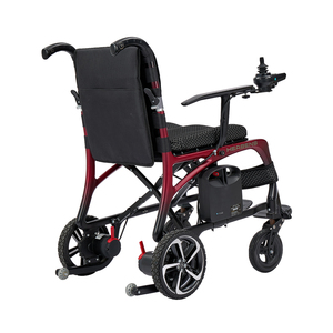 Fauteuil roulant pliable de voyage en fibre de carbone CF01, doté d'une construction en fibre de carbone, il ne pèse que 15 kg. Lève-toi - Product Image 4