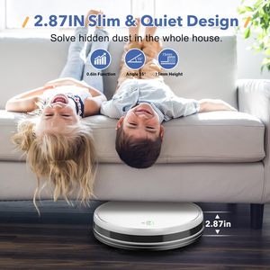 Télécommande automatique Wifi Intelligent autonettoyant avec vadrouille Robot aspirateur électrique sans fil - Product Image 4