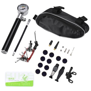 <b>Bike</b> Repair Tool Kit Multi Functional <b>Folding</b> Set For Mountain Road Cycling With Plastic Case TL38 - Product Image 2