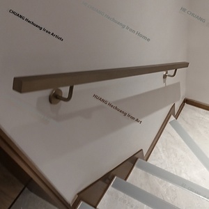 Modern Brushed <strong>Stainless</strong> <strong>Steel</strong> <strong>Stair</strong> <strong>Handrail</strong> Custom Indoor <strong>Stair</strong> Railing System for Hotel Villa Apartment Commercial Buildings - Product Image 5