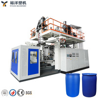 Máquina de Moldeo por Extrusión y Soplado para Autodiagnóstico de Problemas en la Fabricación de Bidones de HDPE de 3 Capas y 200L con Anillo en L