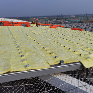 Aislamiento de techo y pared de construcción de metal del mercado de EE. UU. R11 <span class=keywords><strong>Manta</strong></span> de rollo de lana de vidrio MBI ignífuga UL CE - Product Image 5