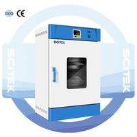 Incubateur électrique multifonctionnel thermostaté SCITEK avec contrôleur PID, incubateur microbiologique à température constante pour laboratoire
