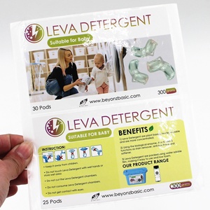 Không Thấm Nước Hình Chữ Nhật Nhãn Dán Hộ Gia Đình Giặt Chất Tẩy Rửa Hộp Sticker Không Thấm Nước Nhãn Trong Nhà Vệ Sinh Lotion Chai - Product Image 1