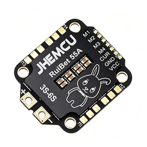 <span class=keywords><strong>JHEMCU</strong></span> RuiBet 4in1 ESC 45A 50A 55A 60A 65A BLHeli-S 3-6S DShot600 30.5 มม. ตัวควบคุมความเร็วสำหรับโดรนแข่ง FPV ฟรีสไตล์ - Product Image 3
