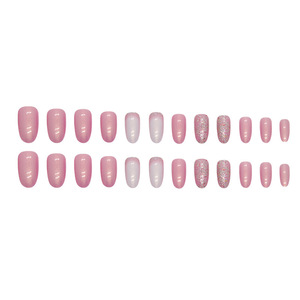 Presse sur les ongles vendeur en gros conception personnalisée marque privée <span class=keywords><strong>poudre</strong></span> de <span class=keywords><strong>faux</strong></span> ongles de haute qualité <span class=keywords><strong>faux</strong></span> presse sur les ongles - Product Image 2