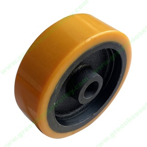Poliuretano PU rodízio para porta-paletes/caminhão de mão Carga Rolo Revestimento Da Roda Poliuretano Rodízios Sólidos Rodas - Product Image 3