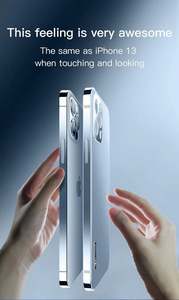 <span class=keywords><strong>เคส</strong></span>กระเป๋าโทรศัพท์มือถือผิวด้านทำจากสแตนเลสสตีล<span class=keywords><strong>กัน</strong></span><span class=keywords><strong>กระแทก</strong></span>สำหรับ <span class=keywords><strong>iPhone</strong></span> <span class=keywords><strong>12</strong></span> - Product Image 2