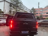 Couvre-coffre en alliage d'aluminium pour Chevrolet Silverado 1500/GMC Sierra 1500 2019+ AT4 5.8FT - Étanche, installation sans perçage, sport