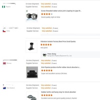 LEEBOO amortisseur de vibrations en caoutchouc de haute qualité montage anti- vibration pour générateur moteur diesel pumb