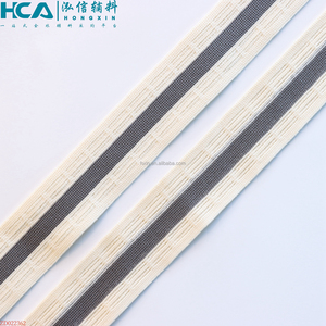 Thân Thiện Với Môi Tùy Chỉnh Polyester Vải Băng Side Sọc Cắt Cao Căng Vải Băng Cho Thể Thao Mặc Theo Dõi Phù Hợp Với - Product Image 4