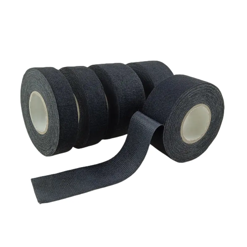 Car Automotive Electrical Insulation Flameproof Wrapping Protection Black Cloth Wire Harness Tape