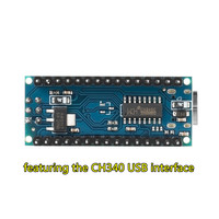 Carte de développement ATmega328P Nano V3.0 Modules et kits électroniques avec interface CH340 USB C