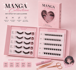 <span class=keywords><strong>Kit</strong></span> de <span class=keywords><strong>Cils</strong></span> en Grappes Naturels en Vrac, Faits Main, DIY, Effet Anime Féerique, 3D, Bande Fine et Souple, en Vison, Étiquette Privée, Vente en Gros - Product Image 5