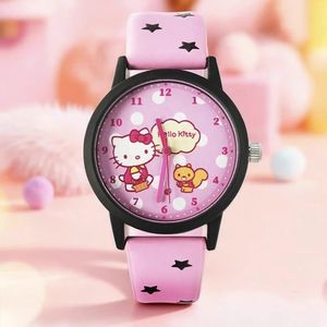 Caja Sorpresa con 6 Relojes de Hello Kitty 100% Originales, Diseño de 24 Horas del Día, Juguetes Decorativos de Dibujos Animados Kawaii, Regalo para Niños - Product Image 2