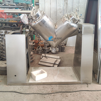 Mélangeur à grande capacité de type V à haute vitesse, mélangeur de poudre en acier inoxydable de type V, machine à mélanger la poudre