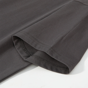 Tùy Chỉnh Bán Buôn 240gsm Quá Khổ Pro Câu Lạc Bộ Cotton Nặng Trọng Lượng Ngắn Tay Người Đàn Ông Của T Áo Sơ Mi Trống Làm Việc Đồng Phục Áo Sơ Mi - Product Image 6