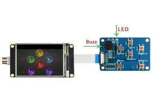 2.4 “2.8” 3.2 “3.5” <span class=keywords><strong>4.3</strong></span> “5.0” 7.0 “<span class=keywords><strong>Nextion</strong></span>增强型人机界面智能液晶显示模块I/O扩展的I/O扩展板 - Product Image 5