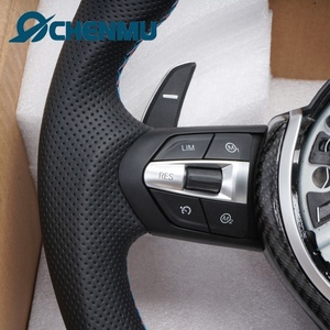 <span class=keywords><strong>Volant</strong></span> en cuir et fibre <span class=keywords><strong>de</strong></span> carbone pour BMW (anciens modèles F10, F20, M3, F30, F32, F33, F34, F35, F21, F25, F11, F01, F36, F80, F18) – Vente en gros pour la mise à niveau des anciens modèles - Product Image 3