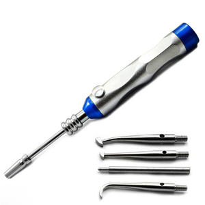 Pince de retrait de couronnes dentaires en acier inoxydable, instrument manuel de classe II pour les procédures cliniques orales, retrait de couronnes - Product Image 1