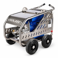 Nettoyeur haute pression électrique SS201 500 bars 15 kW 380 V sur roues pour le nettoyage des canalisations