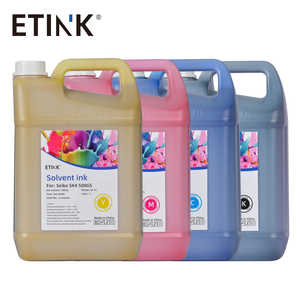 Tinta Solvente Resistente a los Arañazos de 5000 ml para Impresora Starfire SG1024 25PL, Marcado de Número de Serie, CMYK - Product Image 3