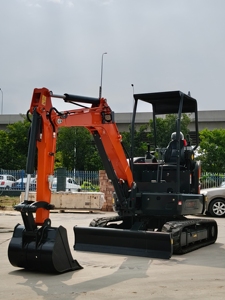 Prêt à être expédié, neuf, YHMG W35, excavatrice sur chenilles de 3,5 tonnes, machine de construction, pour l'aménagement paysager, la rénovation agricole, EPA CE - Product Image 6