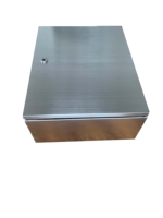 Boîtier électrique étanche en acier inoxydable IP65, boîte de jonction extérieure, boîte de commande