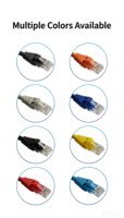 Câble de communication haute vitesse Cat5e UTP polyvalent de 2 m pour la transmission de données en rack de serveur et poste de travail (vente en gros)