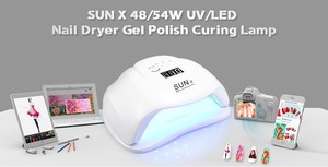 Nhà máy trực tiếp bán cổ điển UV LED Máy sấy móng tay đèn hiệu quả sơn móng tay khô với cường độ cao LED ánh sáng - Product Image 3