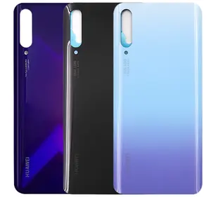 Gehäuse der hinteren Abdeckung für Huawei Y9s P Smart Pro 2019 Batterie abdeckung Hinteres Gehäuse Hinteres Glas Mit Kamera objektiv und Klebstoff