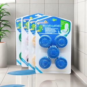 Blue <b>Bubble</b> Toilet <b>Cleaner</b> Fragrance Household Bathroom Toilet <b>Cleaner</b> Multi-Card Pack Manufacturer Wholesale Long-lasting - Product Image 1
