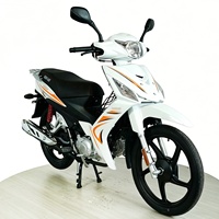 Moto Underbone Économique 110cc Haojue HJ110-5 Style TVS pour la Commutation Urbaine, Moteur Personnalisable, Vente en Gros Usine