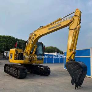 Excavadora Komatsu PC128 Usada en Japón, 13 Toneladas, Piezas Originales, Maquinaria de Construcción con Motor, Caja de Cambios y Bomba - Product Image 2