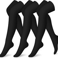 Lot de 3 paires de chaussettes de compression montantes personnalisées, respirantes, pour le soutien des jambes longues, idéales pour la course, le cyclisme et l'entraînement, pour hommes et femmes, vente en gros