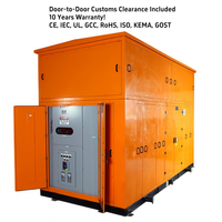 Poste de transformateur compact 17,5 kV 2000 kVA pour l'alimentation électrique des usines et des énergies renouvelables