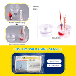 Termómetro Casero Ecológico, Crea Tu Propio Producto, Juguetes Educativos STEM, Kit de <span class=keywords><strong>Ciencia</strong></span> para Hacerlo Tú Mismo - Product Image 2