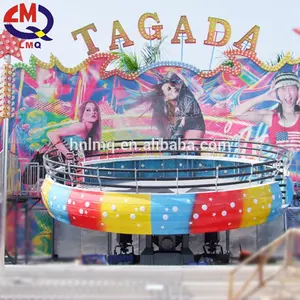 Giostre Tipo Tagada per Parchi Divertimento, Macchina Emozionante con <span class=keywords><strong>Musica</strong></span> Disco, Giostra Familiare Disco Tagada con Piattaforma Girevole in Vendita - Product Image 1
