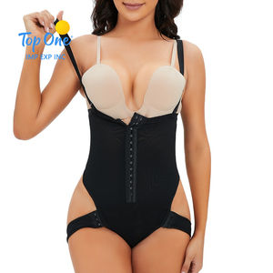 Top One, moldeador de cuerpo de talla grande para mujer, cintura alta, adelgazante, Control de barriga, levantador de cintura completo para glúteos, ropa moldeadora de cintura de una pieza - Product Image 1