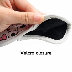 ที่ครอบหัวกอล์ฟเหล็ก9ชิ้น/เซ็ตพียูกันน้ำพิมพ์ลายสุนัขฝาครอบหัวเหล็กครอบกอล์ฟ - Product Image 3