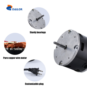 QT110 QT100 QT90 QT80 Series 120Volt 1/60HP 1550RPM 3-1/3 Inch Diameter <b>Motor</b> Bathroom Exhaust Fan <b>Motor</b> - Product Image 5