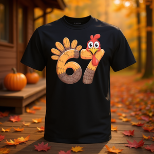 Maglietta autunnale con meme del Ringraziamento turco 67, carina e divertente - Product Image 3