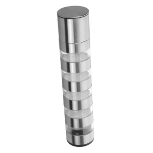 Kitchen Utensils Mini Portable <b>Pepper</b> and Salt <b>Grinder</b> Set 4 Jars Stackable Seasoning Spice Salt <b>Pepper</b> Mills <b>Pepper</b> <b>Grinder</b> Set - Product Image 1