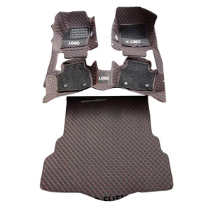 เสื่อรถ7D สำหรับฟอร์ดฟิวชั่นหนังสองชั้นอุปกรณ์ตกแต่งรถยนต์ - Product Image 1